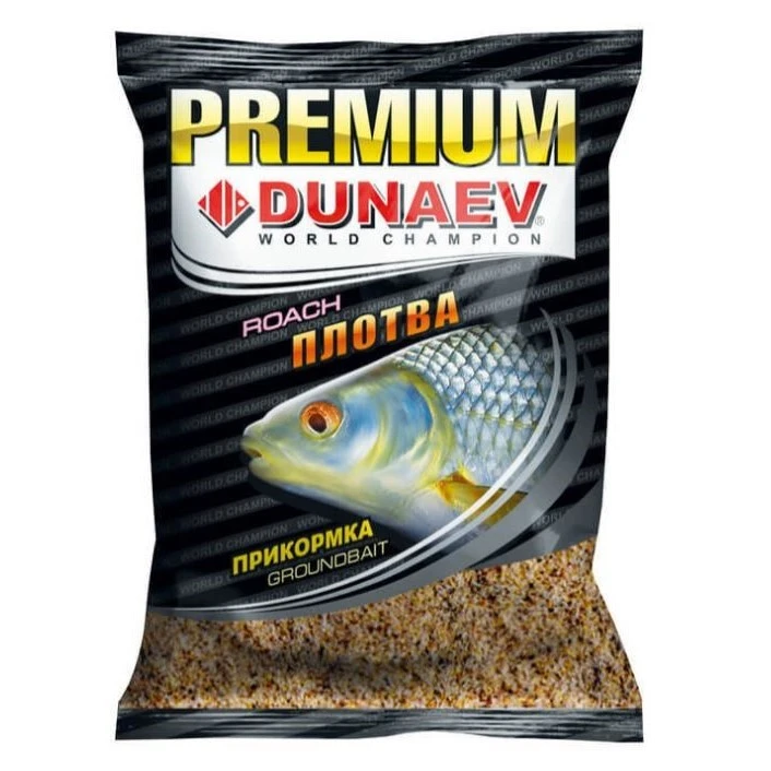 Прикормка Dunaev Premium  Плотва 1 000 гр — характеристики,
	                                    особенности конструкции