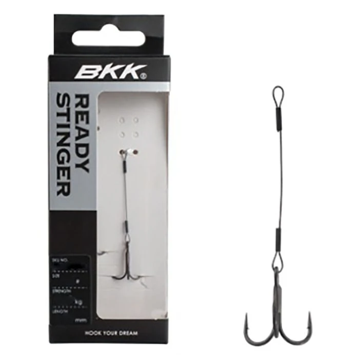 Стингер BKK Spear Stinger HD-7X7 Wire Zander №4 7 кг 2 шт    A-EU-0520 — крупный план
	                                    1