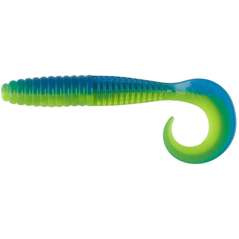 Силиконовая приманка Snasti Zdraste Твистер 12 120 мм 4 шт 002-Голубая Мята   SZLTWS12002 — характеристики,  особенности конструкции