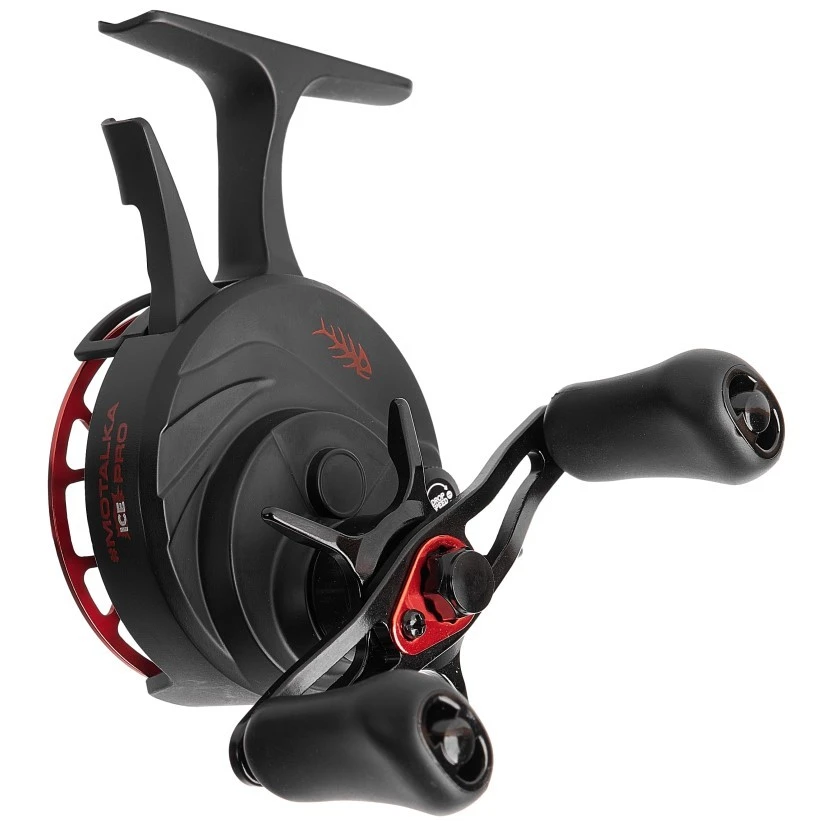 Катушка Snasti Zdraste Motalka Ice Pro  Левая 25  SZEMIP60A00 — крупный план
	                                    6