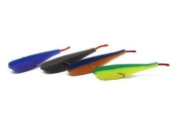 Поролоновая рыбка Lex Porolonium Set Zander №1 ZF9 CD 90 мм 12 шт G/YGB/OBLB/LBLB   SETZANDER#1 — характеристики,  особенности конструкции