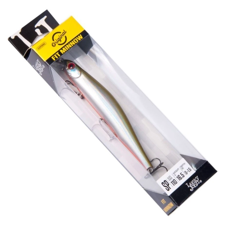 Воблер Lucky John Fit Minnow 110SP 304 16,5 гр Original  LJO1611SP-304 — крупный план
	                                    2