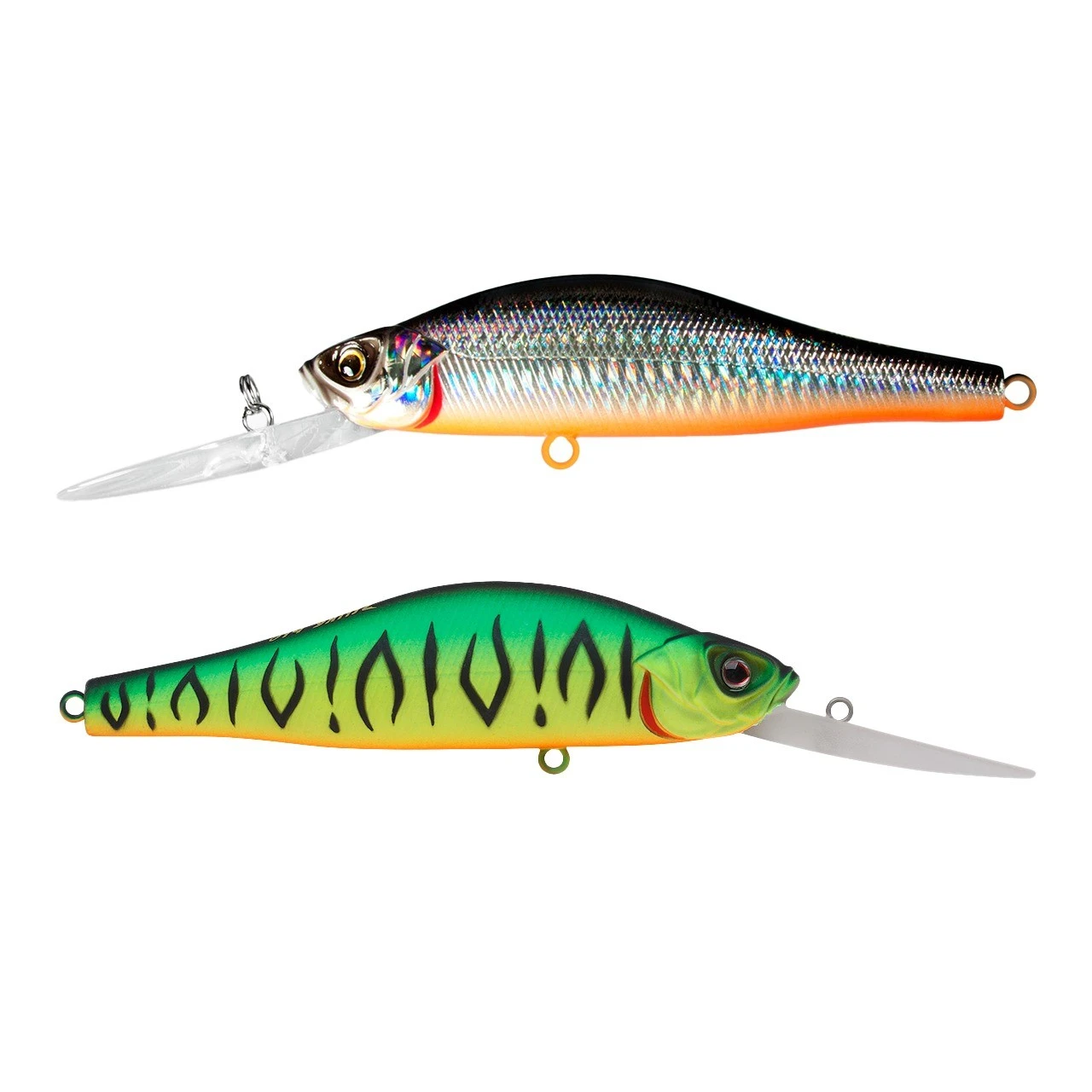 Воблер Strike Pro Archback Deep 80SP GC01FS/A70-713S Double Black Silver OB/Mat Tiger 10,8 гр   EG-125AL-SP#GC01FS/A70-713S — характеристики,  особенности конструкции