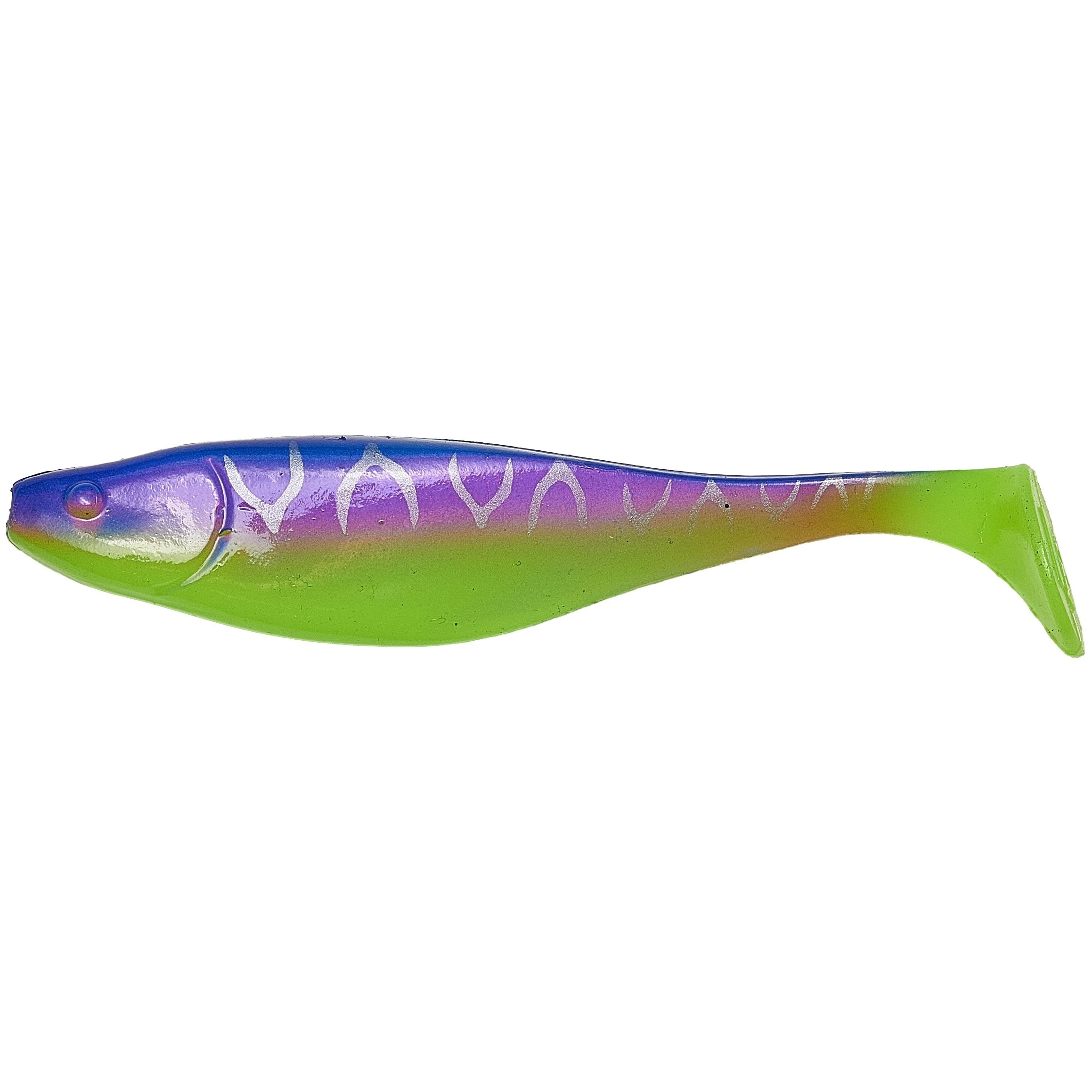 Силиконовая приманка Narval Commander Shad 10 100 мм 5 шт 050-Acid Plum   NVCM10050 — характеристики,  особенности конструкции