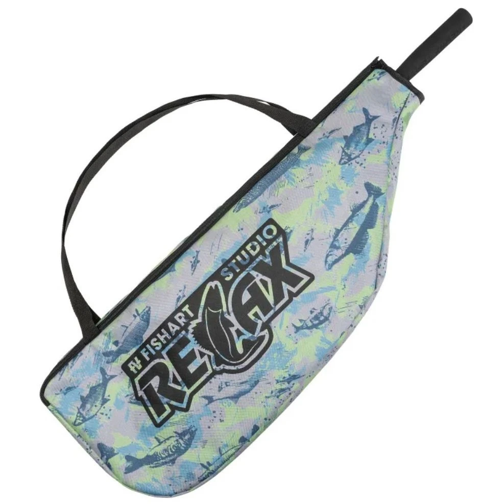 Подсачек Relax Складной Средний  233x70х60см  Прорезиненная сетка В чехле  NRSС-L — крупный план
	                                    1