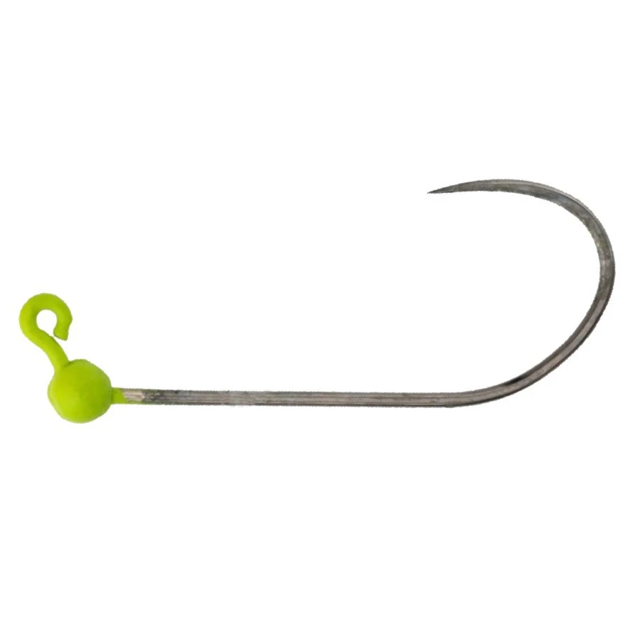 Джиг-головка Тула Безбородая №4 0,5 гр 3 шт Желтый   дбж-405 — характеристики,  особенности конструкции