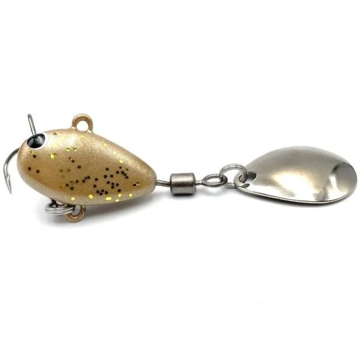 Тейл-спиннер UF Studio Hurricane 42 42 гр 87 мм Gold Glitter   H42Gg — характеристики,
	                                    особенности конструкции