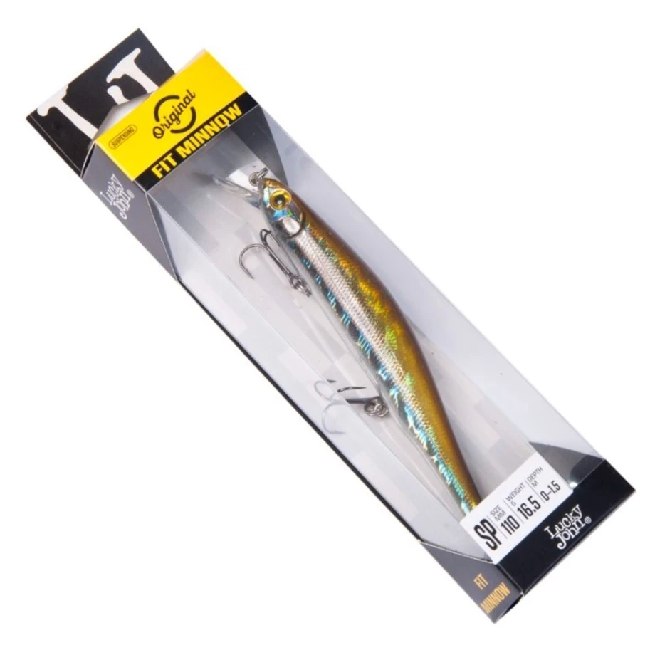 Воблер Lucky John Fit Minnow 110SP 312 16,5 гр Original  LJO1611SP-312 — крупный план
	                                    2