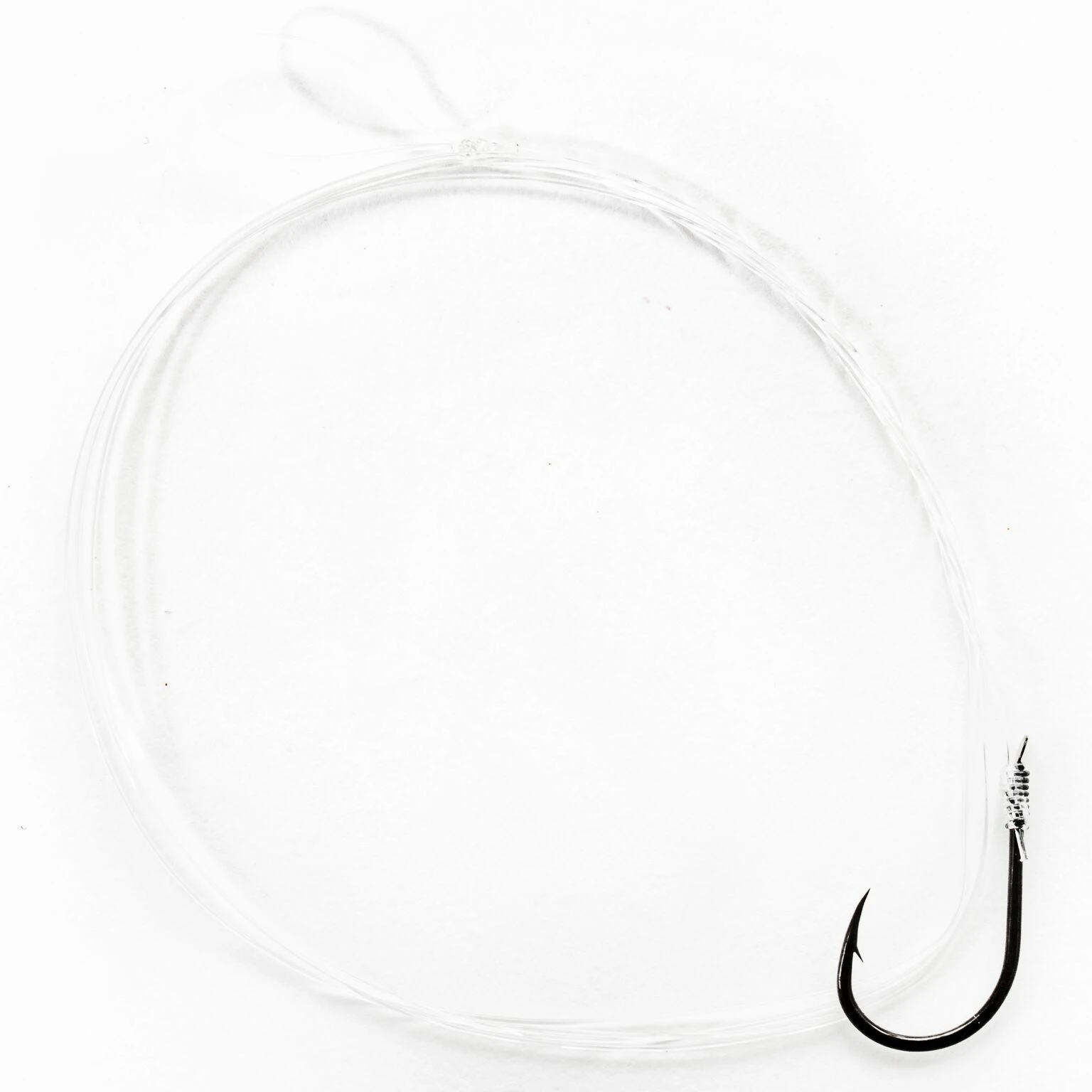 Поводок Gamakatsu Booklet Carp 3310F 60 см  0,25 мм  10 шт №8  140126-008-025 — крупный план
	                                    1