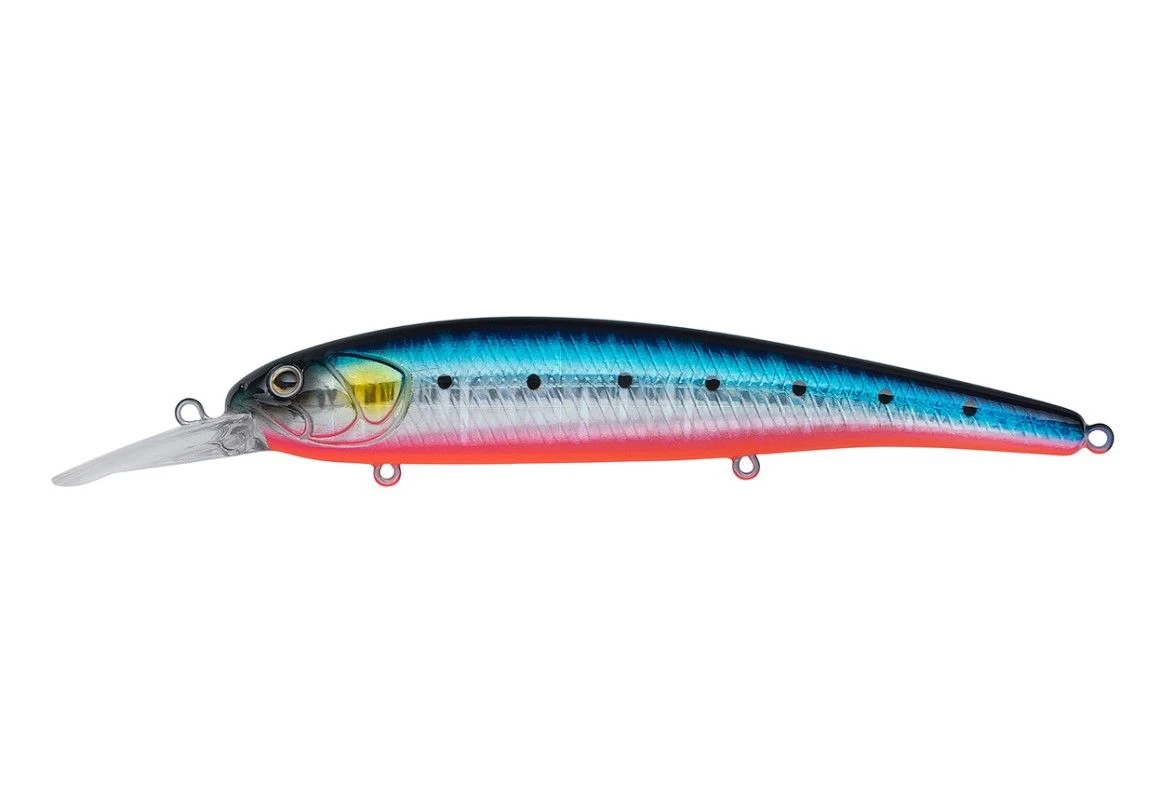 Воблер Strike Pro Hooligan Shallow 120SP A234-SBO-LU Blue Back Silver OB Fluo 20,1 гр   EG-220SP#A234-SBO-LU — характеристики,
	                                    особенности конструкции