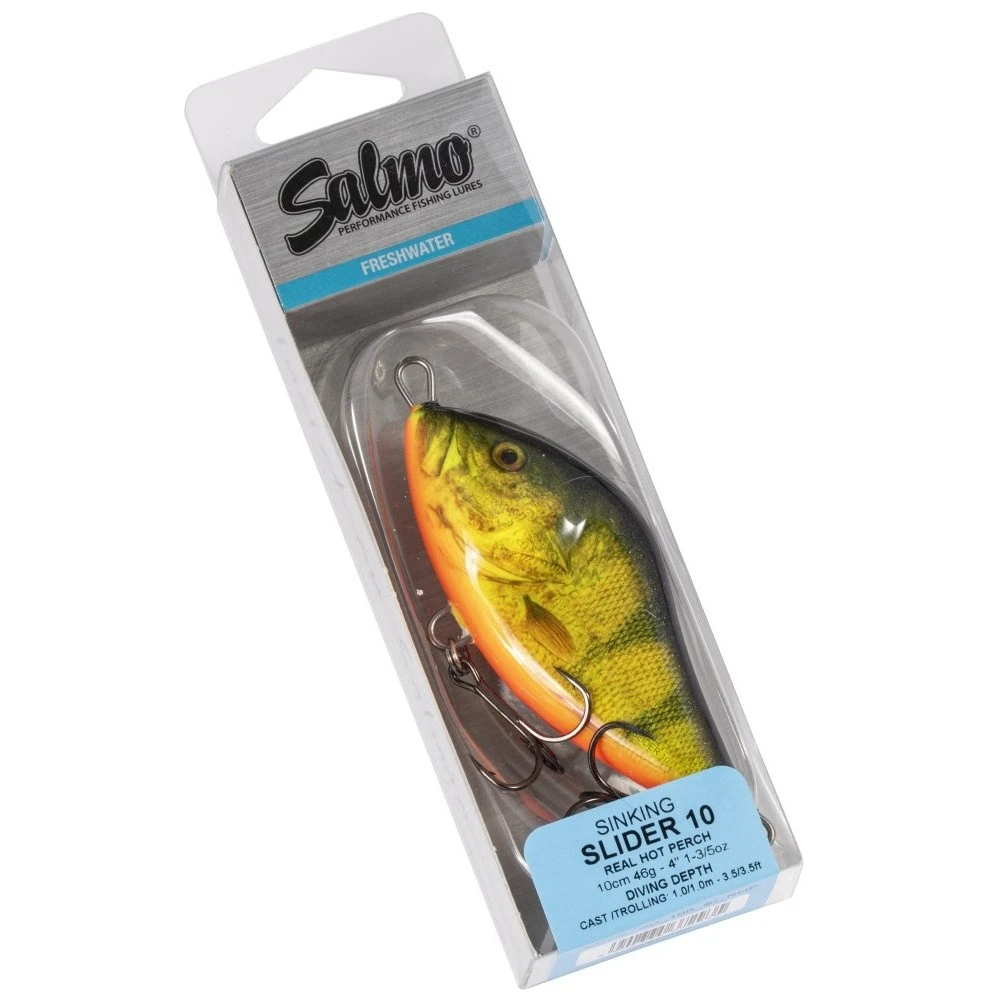 Воблер Salmo Slider S 10 RHP 46 гр   QSD030 — крупный план
	                                    2