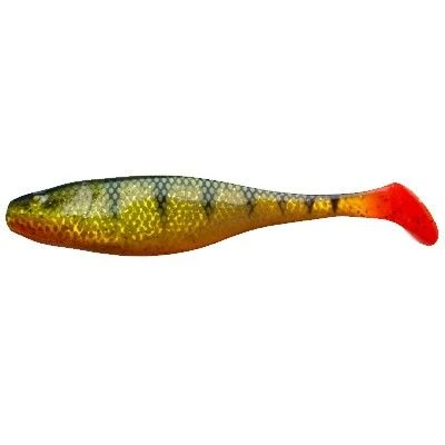Силиконовая приманка Narval Commander Shad 10 100 мм 5 шт 019-Yellow Perch   NVCM10019 — характеристики,  особенности конструкции