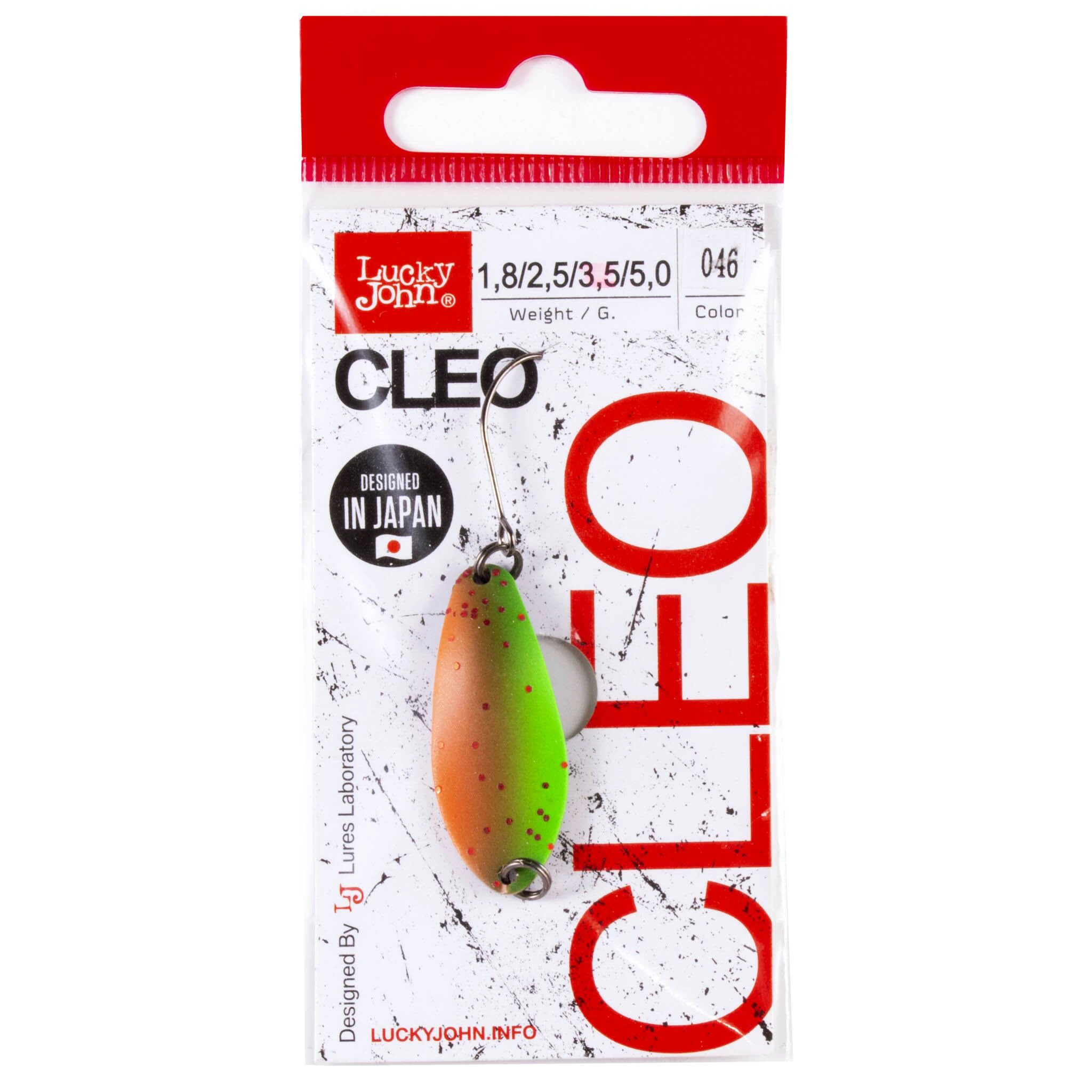 Колеблющаяся Блесна Lucky John Cleo 3,5 гр 34 мм 046   LJCL35-046 — крупный план
	                                    2