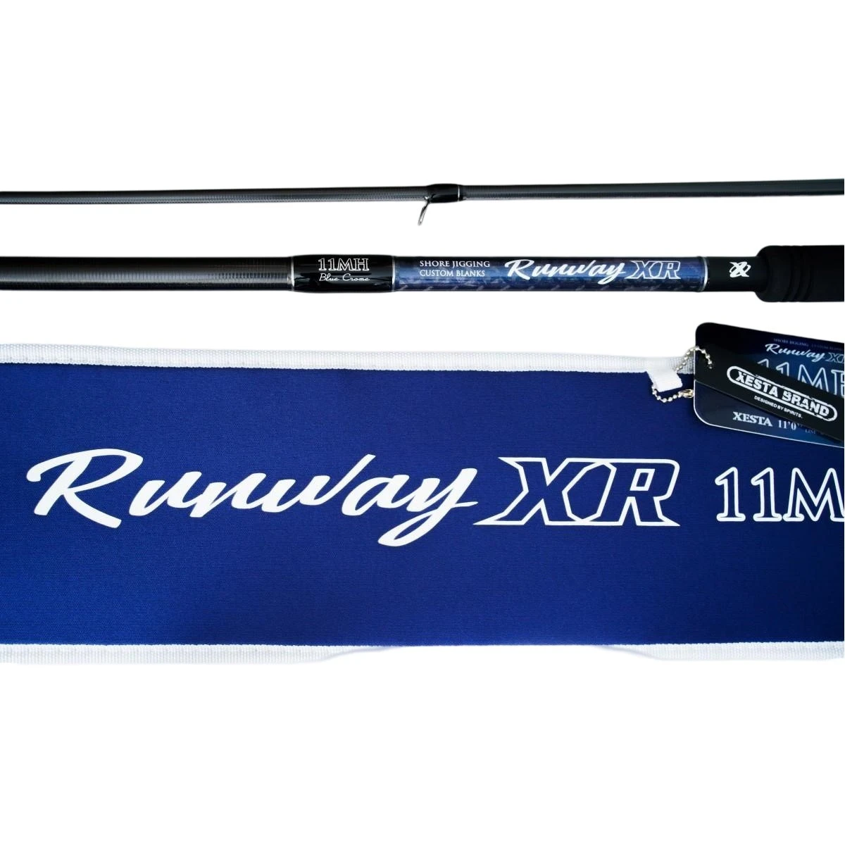 Спиннинг Xesta Runway XR 11MH 335 см 20 - 80 гр  Blue Crome  XRXR-11MH — характеристики,
	                                    особенности конструкции