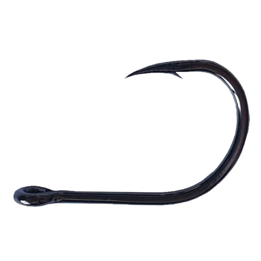 Крючок Одинарный Owner 50188 Iseama №4 7 шт Black chrome   ow-50188BC-4 — характеристики,  особенности конструкции
