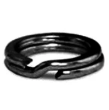 Кольцо Заводное Vido Craft Flat Double Ring  30 кг 7 мм 10 шт Черный Никель   VD-FDRBN-7,0*1,0(10) — крупный план
	                                    1