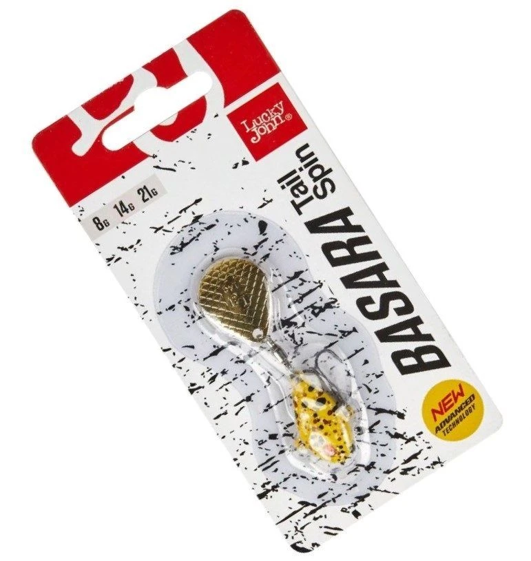 Тейл-спиннер Lucky John Basara Tail Spin 21 гр 66 мм 006   LJBTS21-006 — крупный план
	                                    2