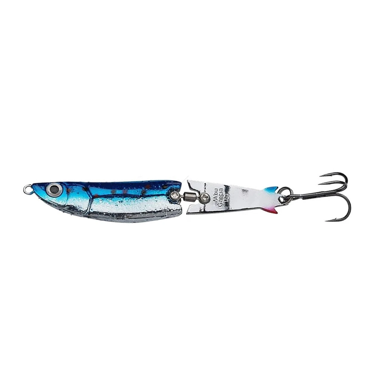 Колеблющаяся Блесна Abu Garcia Toby Jointed 14 14 гр 75 мм Blue Glitter — характеристики,  особенности конструкции