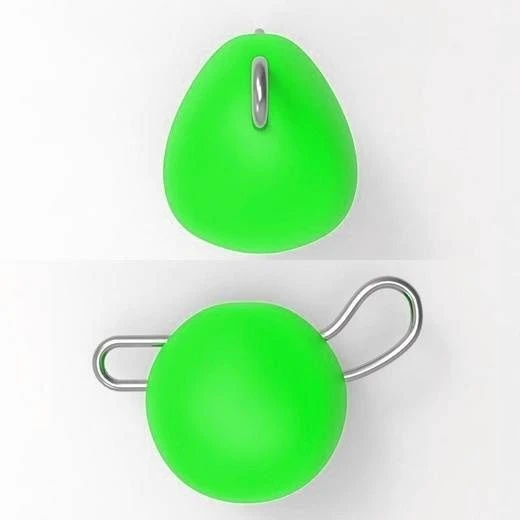 Груз UF Studio Капля-эксцентрик 40 гр 5 шт Зеленый UV   40EgUV — крупный план
	                                    1