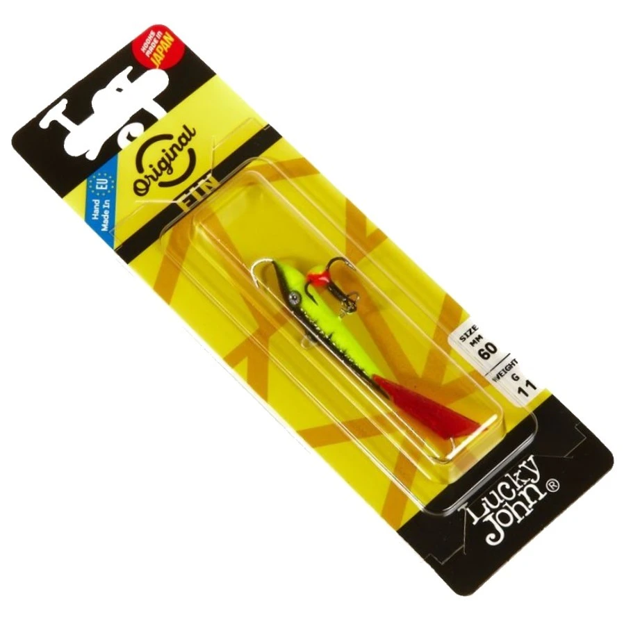 Балансир Lucky John Fin 4 31RT 11 гр 60 мм   71413-31RT — крупный план
	                                    2