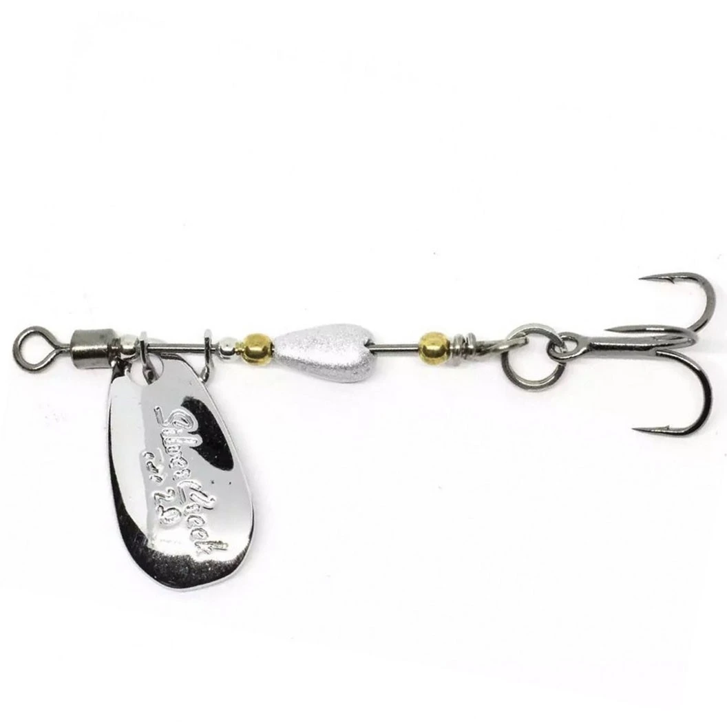 Вращающаяся Блесна Daiwa Silver Creek Spinner 3 №12 3 гр Silver — характеристики,  особенности конструкции