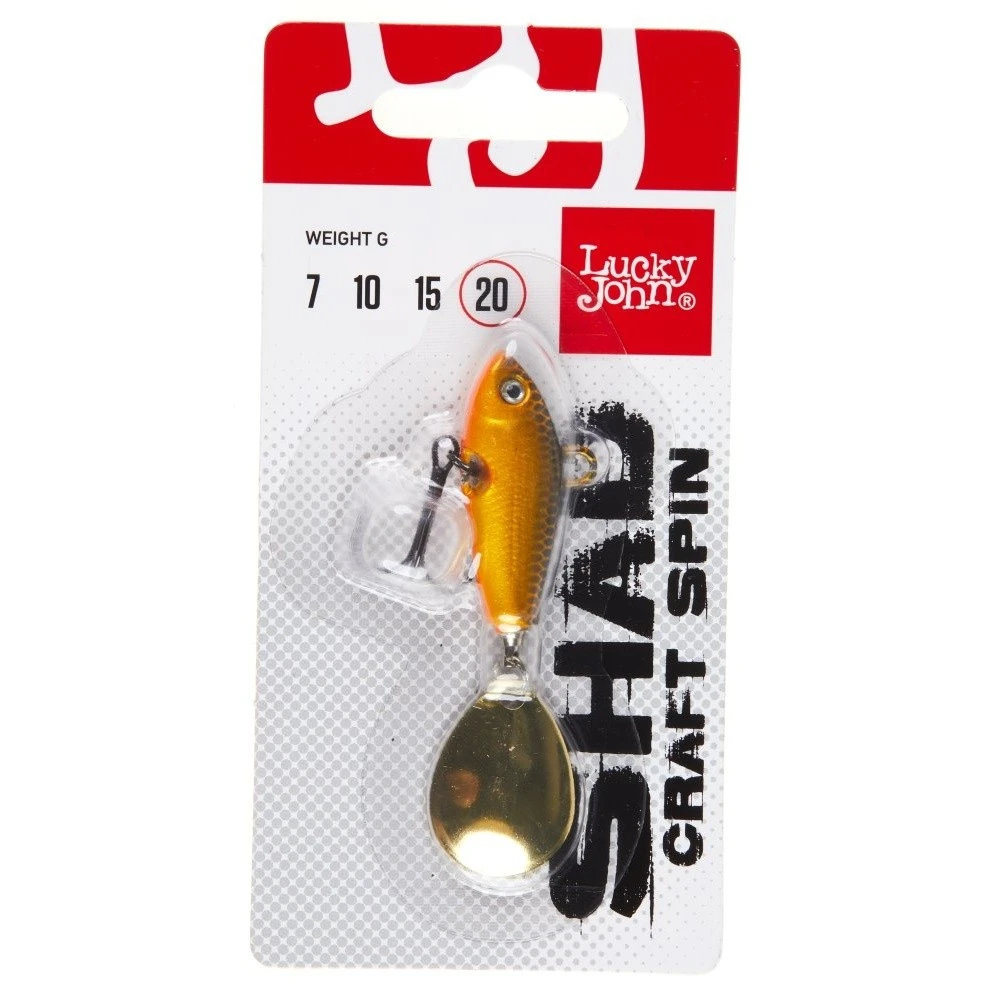 Тейл-спиннер Lucky John Shad Craft Spin 20 20 гр  016   LJSCS020-016 — крупный план
	                                    1