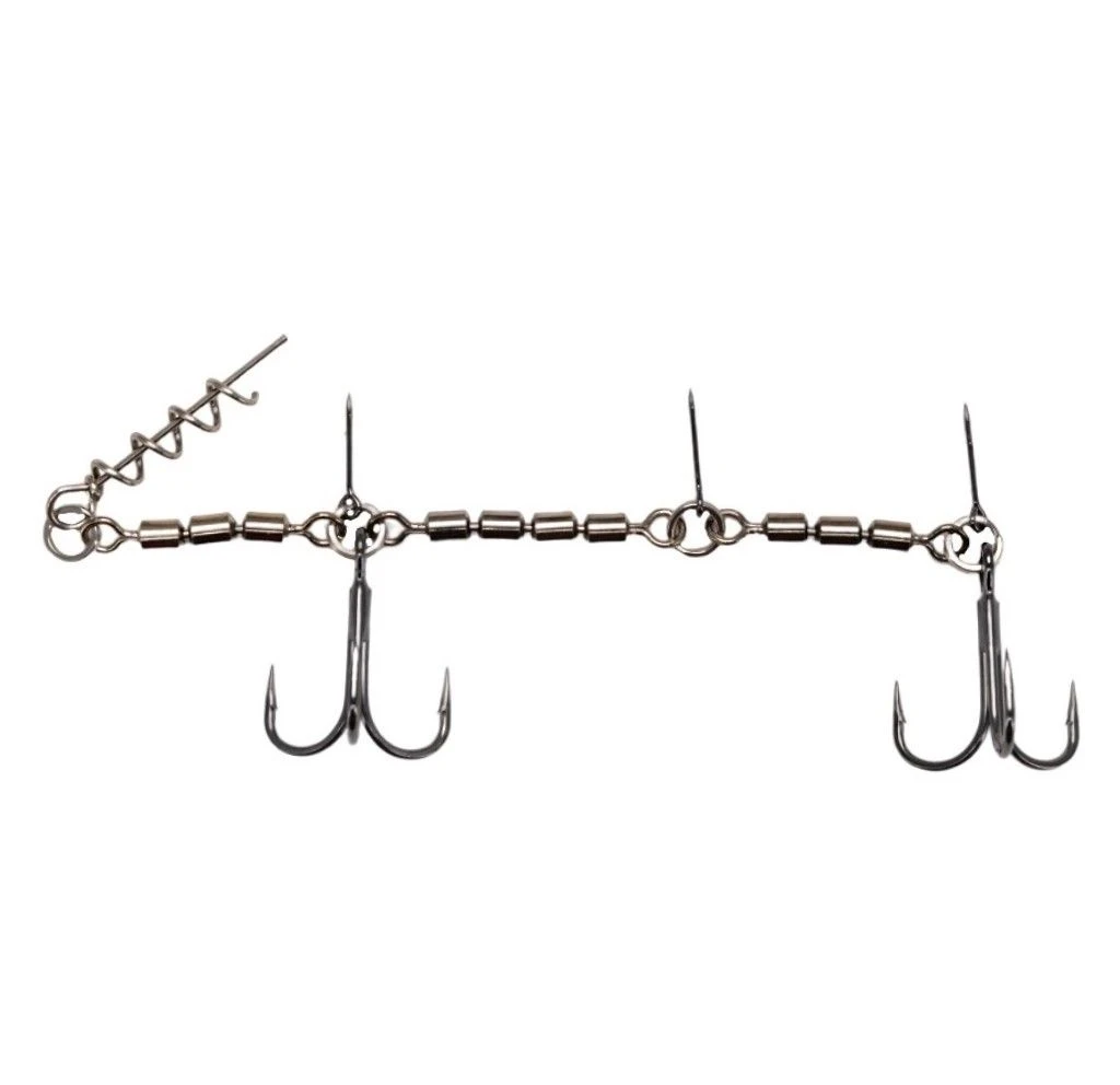 Стингер Narval Fishing Double Stingers №2/0 40 кг 2 шт    NVHDST262/0 — характеристики,
	                                    особенности конструкции