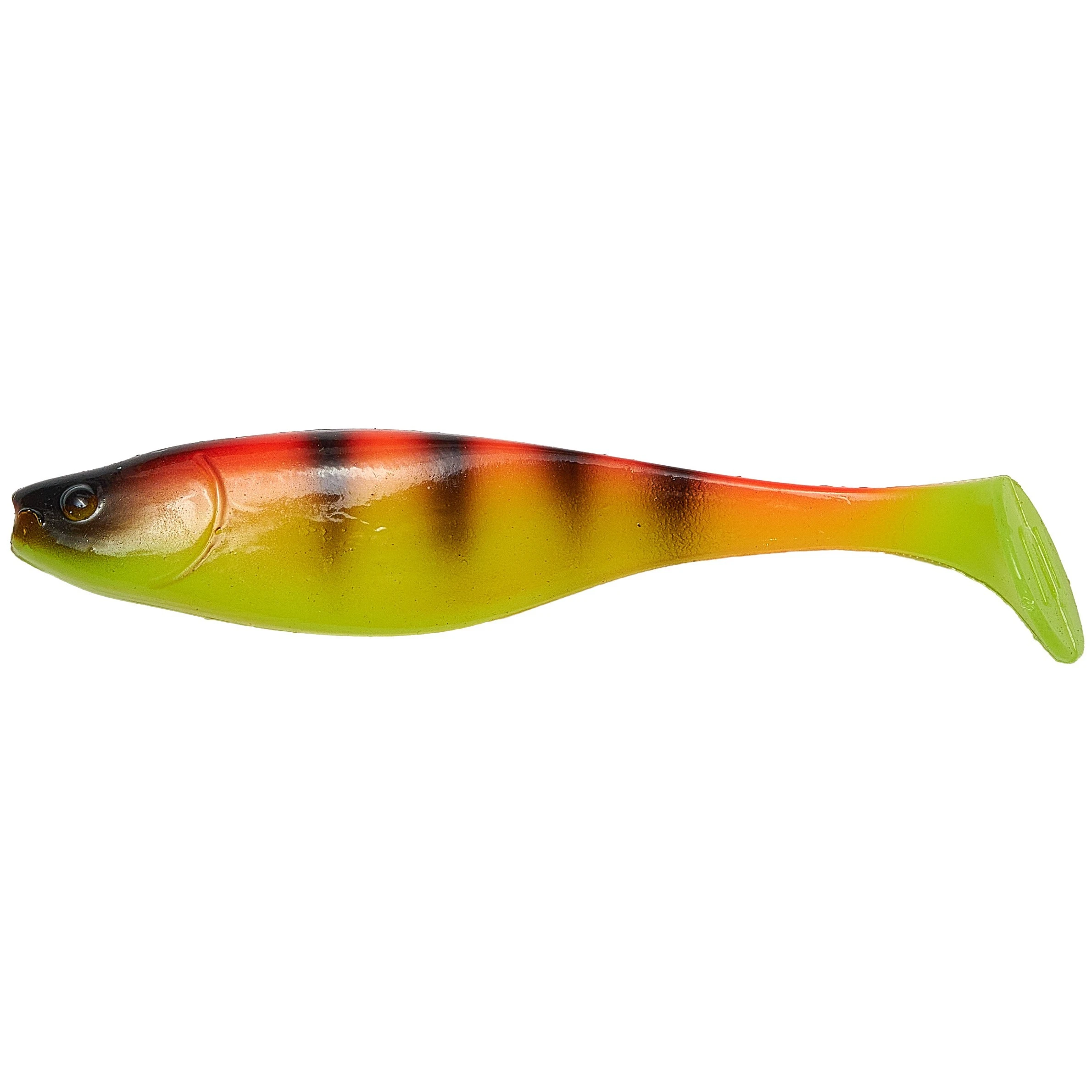 Силиконовая приманка Narval Commander Shad 10 100 мм 5 шт 052-Orange Perch   NVCM10052 — характеристики,  особенности конструкции