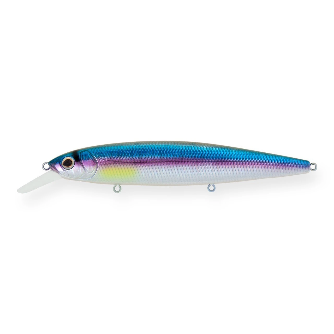 Воблер Strike Pro Bold 130SP A210-SBO-RP Rainbow Ghost Wakasagi 24,5 гр   EG-191-SP#A210-SBO-RP — характеристики,  особенности конструкции