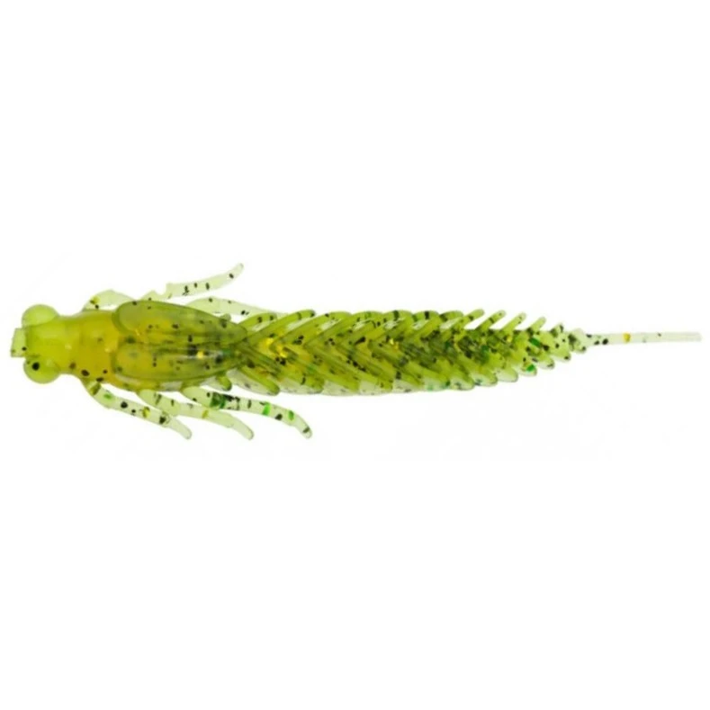 Силиконовая приманка ZUB Larva 3.2 80 мм 5 шт 503 Коричневый с блестками   LRZ042 — характеристики,  особенности конструкции