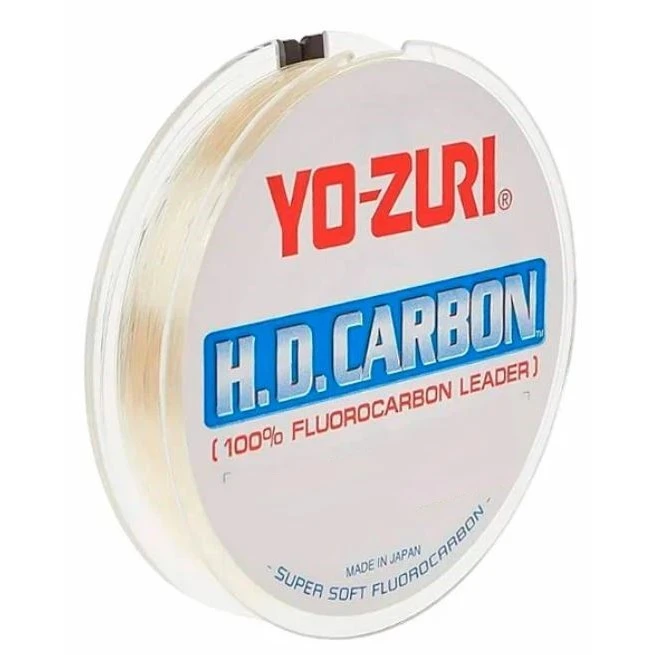 Флюорокарбон Yo-Zuri H.D. Carbon 100% Fluorocarbon Leader 27 м 1,545 мм — характеристики,  особенности конструкции