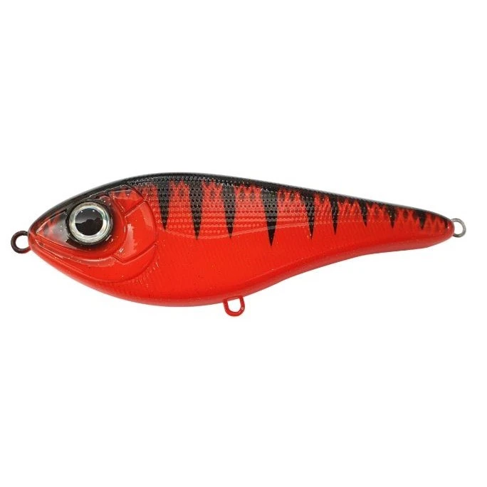 Воблер Strike Pro Buster Jerk Shallow Runner C771 Red Devil 64,5 гр Wolf Color  EG-048S#C771 — характеристики,  особенности конструкции