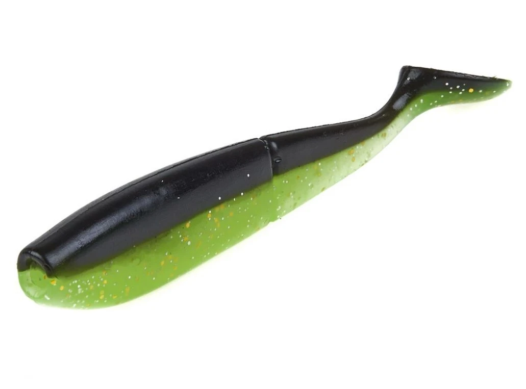 Силиконовая приманка Lucky John Zander Paddle Tail 4.8in 120 мм 4 шт Z05 3D Series  140430-Z05 — крупный план
	                                    1