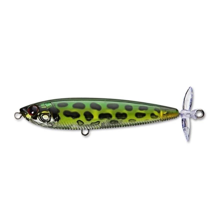 Воблер Yo-Zuri 3DB Prop 90F PF Prism Frog 12 гр   R1107-PF — характеристики,  особенности конструкции