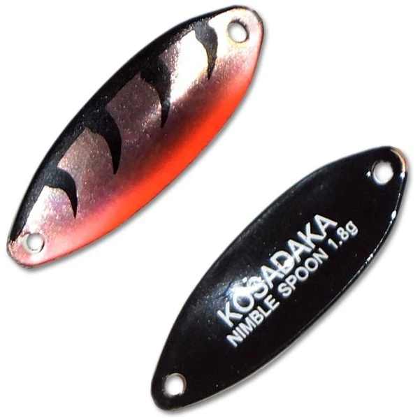 Колеблющаяся Блесна Kosadaka Trout Police Nimble Spoon 1,8 гр 27 мм R13   TL-NS-R13 — характеристики,  особенности конструкции