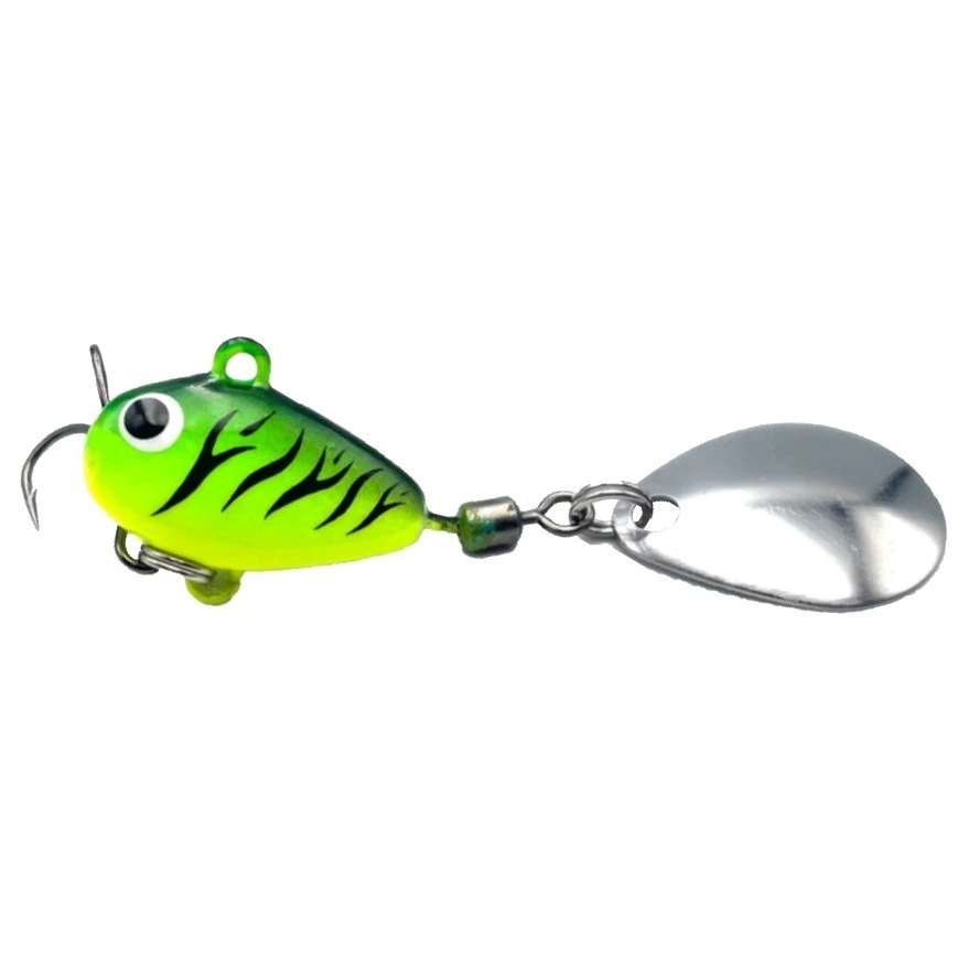 Тейл-спиннер UF Studio Hurricane 28 28 гр 70 мм Mad Tiger   H28Mtiger — характеристики,  особенности конструкции