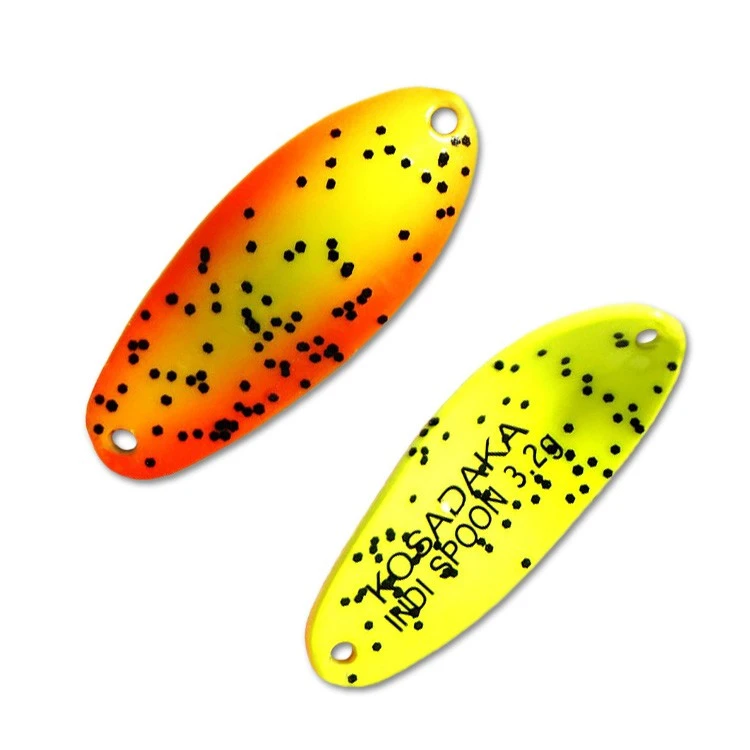 Колеблющаяся Блесна Kosadaka Trout Police Indi Spoon 3,2 гр 32 мм E99   TL-IS-E99 — характеристики,
	                                    особенности конструкции