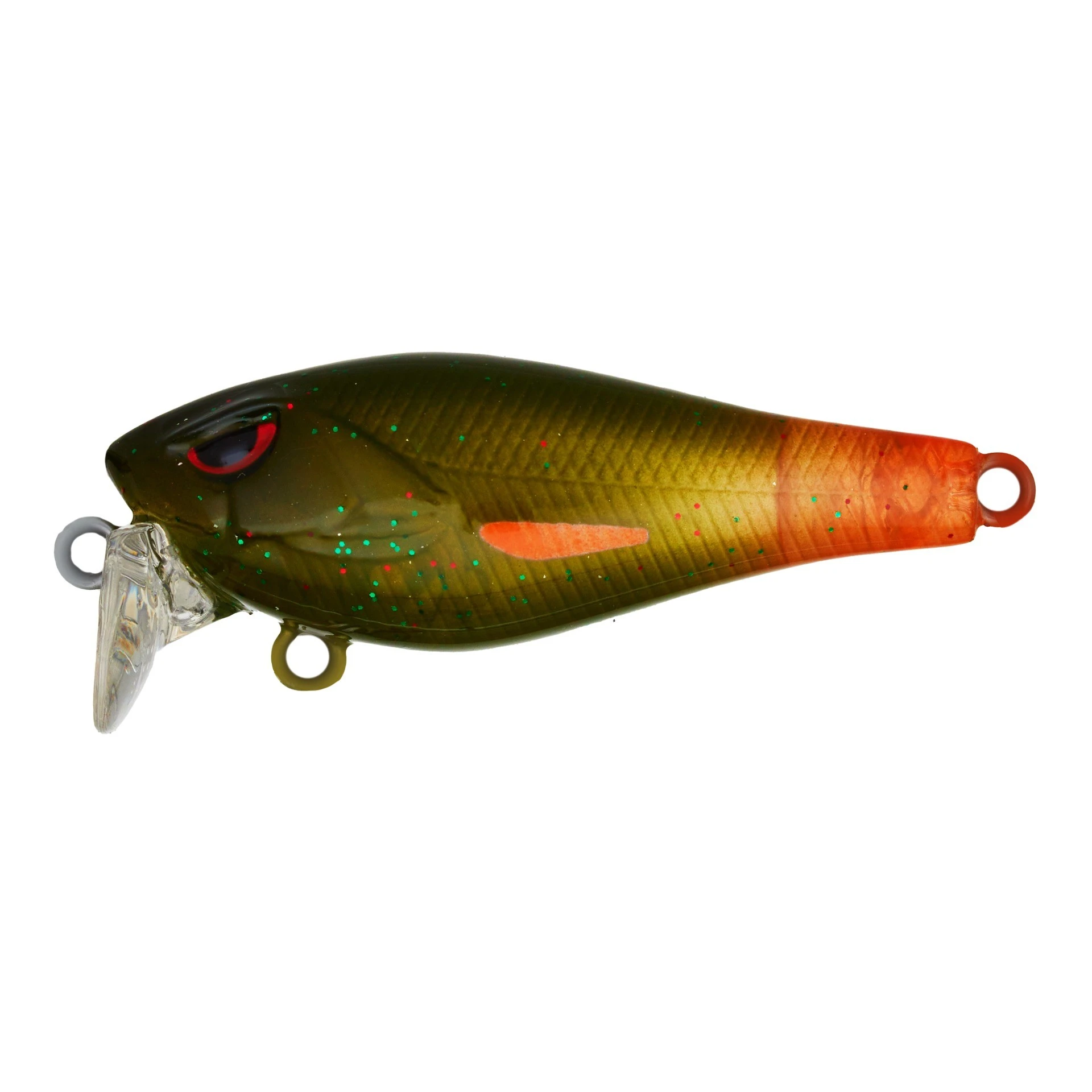 Воблер Strike Pro Funky-X Crank (Medium Trank) 36F C722G-UV Hot Tail Motoroil UV 3 гр   EG-239#C722G-UV — характеристики,  особенности конструкции