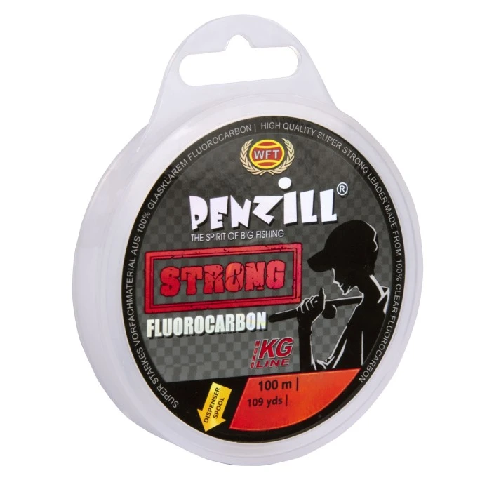 Леска монофильная WFT Penzill Fluorocarbon Strong 100 м 0,18 мм    1D-C-320-018 — характеристики,  особенности конструкции