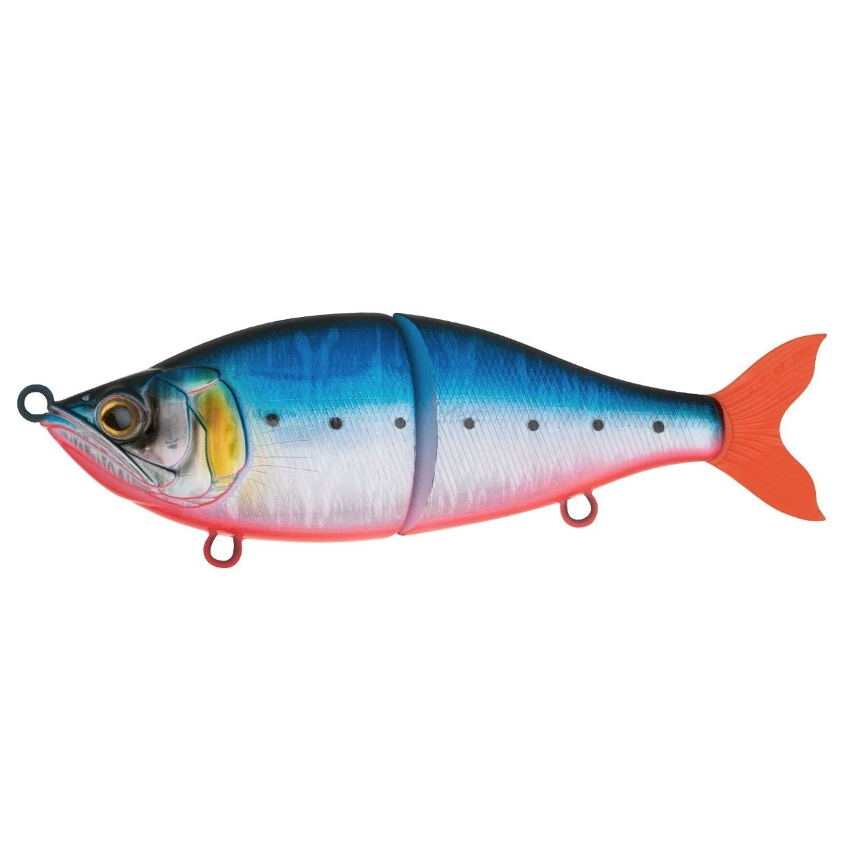 Воблер Strike Pro X Buster Sinking A234-SBO-LU Blue Back Silver 88 гр   EG-051#A234-SBO — характеристики,
	                                    особенности конструкции