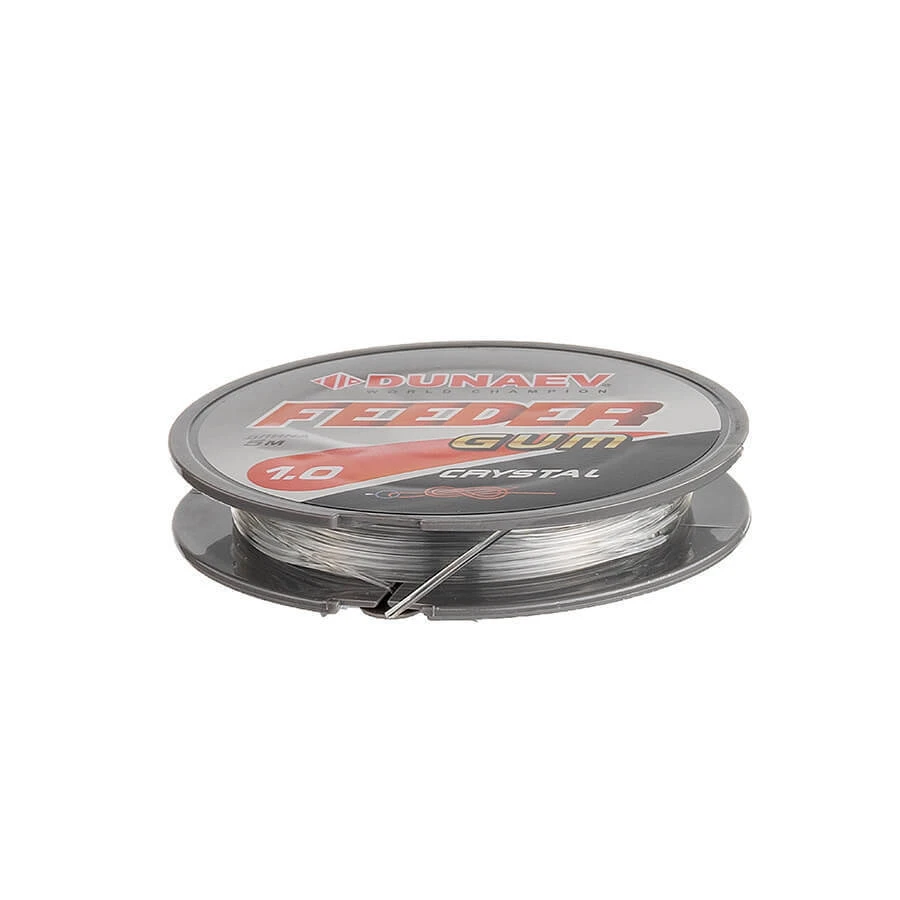 Фидергам Dunaev Feeder Gum Clear 1 шт  1.0 мм  DVZ017 — крупный план
	                                    3