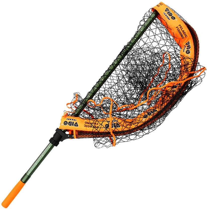 Подсачек Vido Craft Floating Net  205x75х85см  Прорезиненный нейлон   VD-120-40-1 — крупный план
	                                    1
