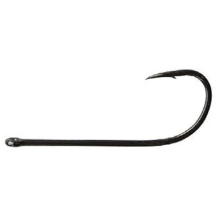 Крючок Одинарный Decoy KR-28 Fine Mini №14 18 шт Black Nickeled — характеристики,  особенности конструкции