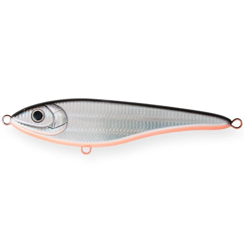 Воблер Strike Pro Big Bandit Sinking A70-713 Black Silver OB 98 гр   EG-078#A70-713 — характеристики,  особенности конструкции
