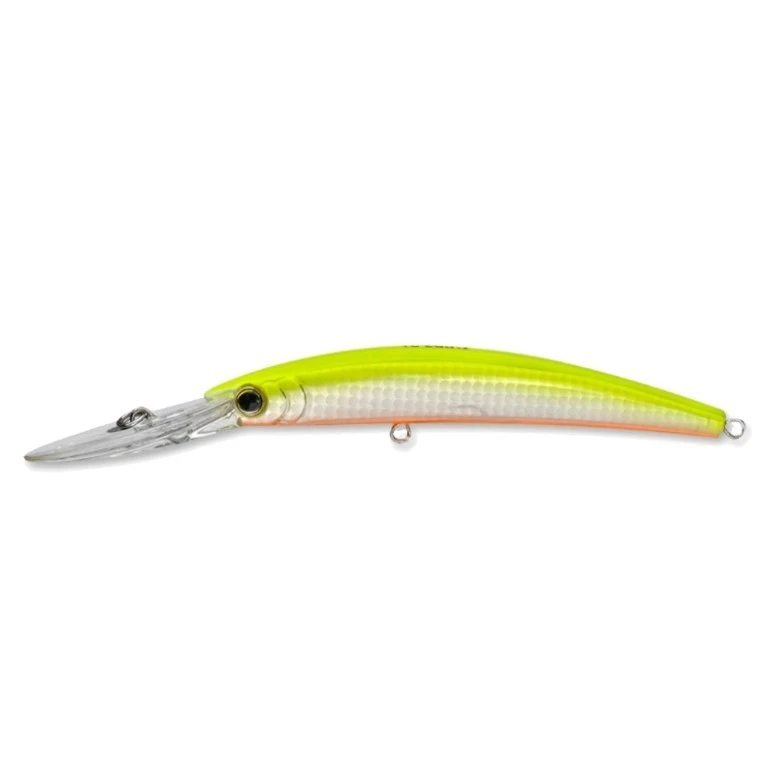 Воблер Yo-Zuri Crystal Minnow Deep Diver 90F HCL Chartreuse 9,5 гр   R1134-HCL — характеристики,
	                                    особенности конструкции