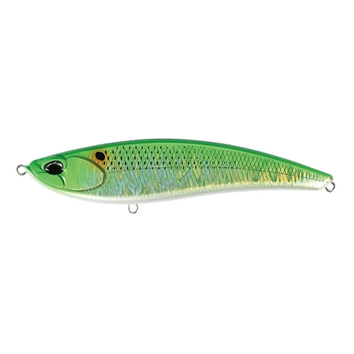 Воблер DUO Bay Ruf Bulk 125F CPA3512 Inakko Lime Chart 25 гр   DUO-98572 — характеристики,  особенности конструкции