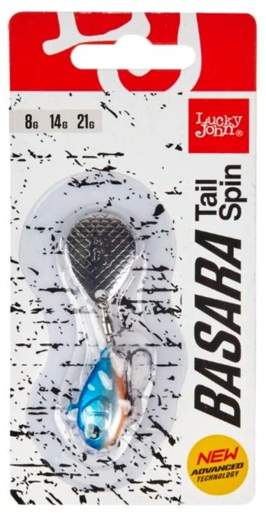 Тейл-спиннер Lucky John Basara Tail Spin 8 гр 55 мм 002   LJBTS08-002 — крупный план
	                                    2