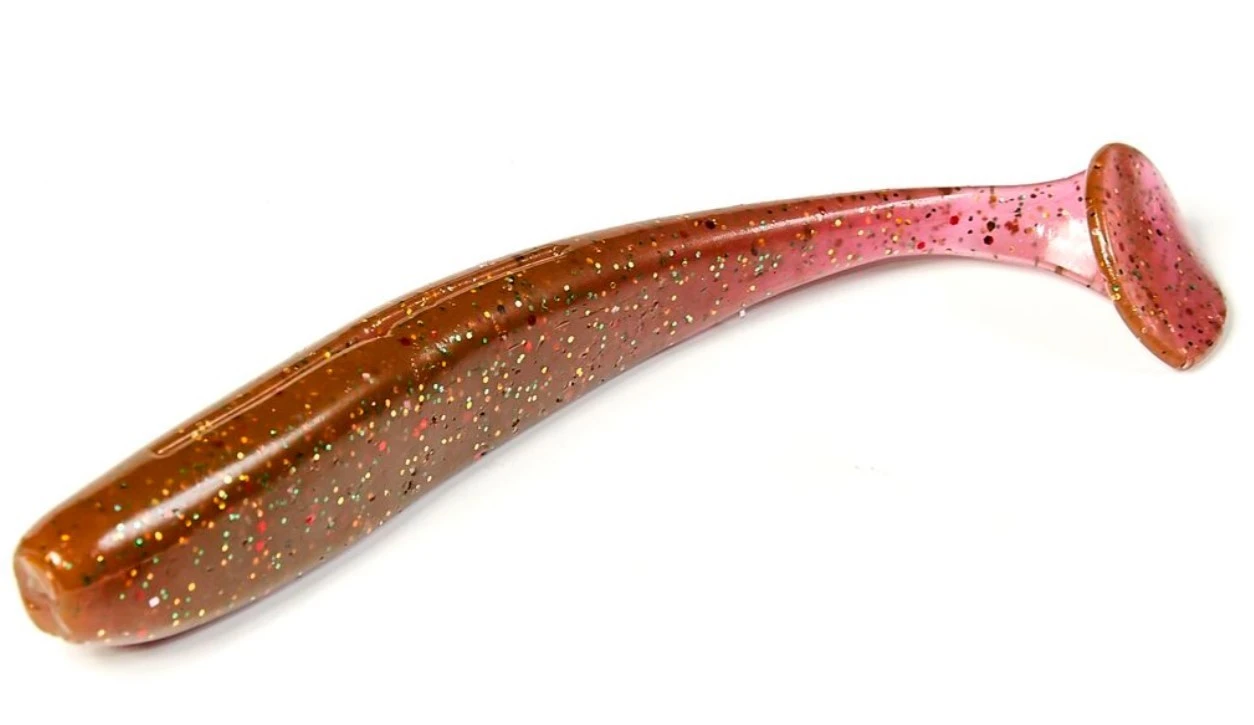 Силиконовая приманка Lucky John Slim Shaker 3in 76 мм 9 шт S14 Pro Series  140182-S14 — крупный план
	                                    1