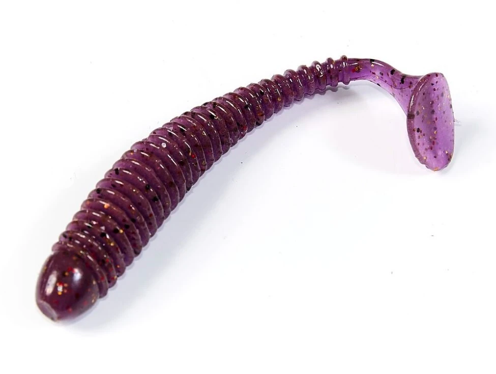 Силиконовая приманка Lucky John Spark Tail 4.0in 101 мм 5 шт S13 Pro Series  140168-S13 — крупный план
	                                    1