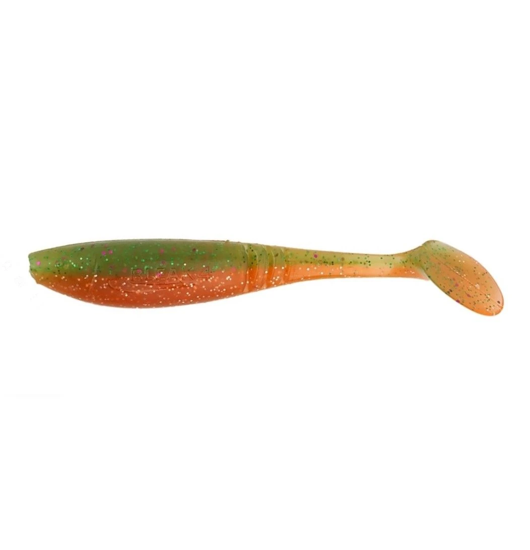 Силиконовая приманка Jig It Bleak 4 100 мм 6 шт 010 Baby carrot   JIB100010S — характеристики,  особенности конструкции